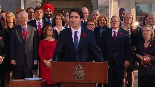 Ant içme töreninden sonra Başbakan Justin Trudeau yurttaşlara seslendi.