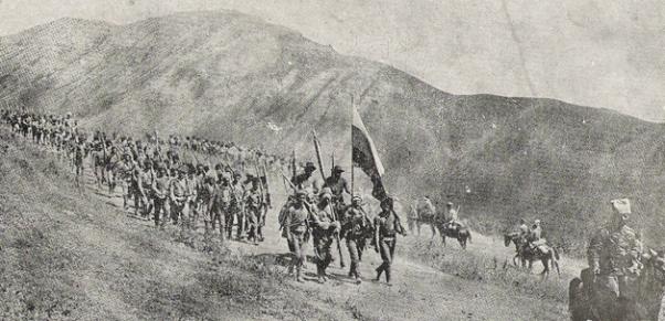  Antranig gönüllü birlikleri Rus ordusu içinde Osmanlı'ya kaşı savaştı.