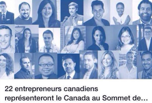 Jeunes entrepreneurs canadiens