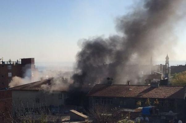 Güneydoğu yangın yeri...